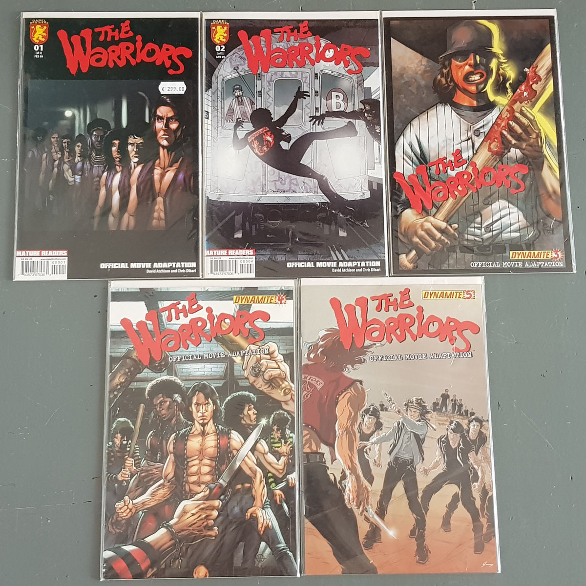 Warriors - Offizielle Filmadaption Nr. 1–5 - VF/NM-NM – Rotterdam