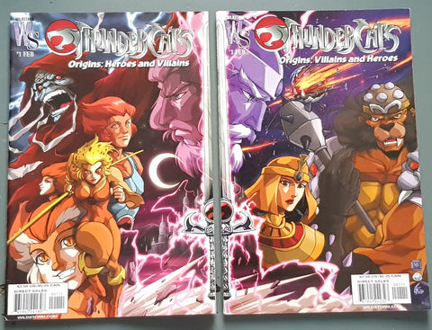 Thundercats Origins: Heroes and Villains+Villains and Heroes VF+ Complete Set