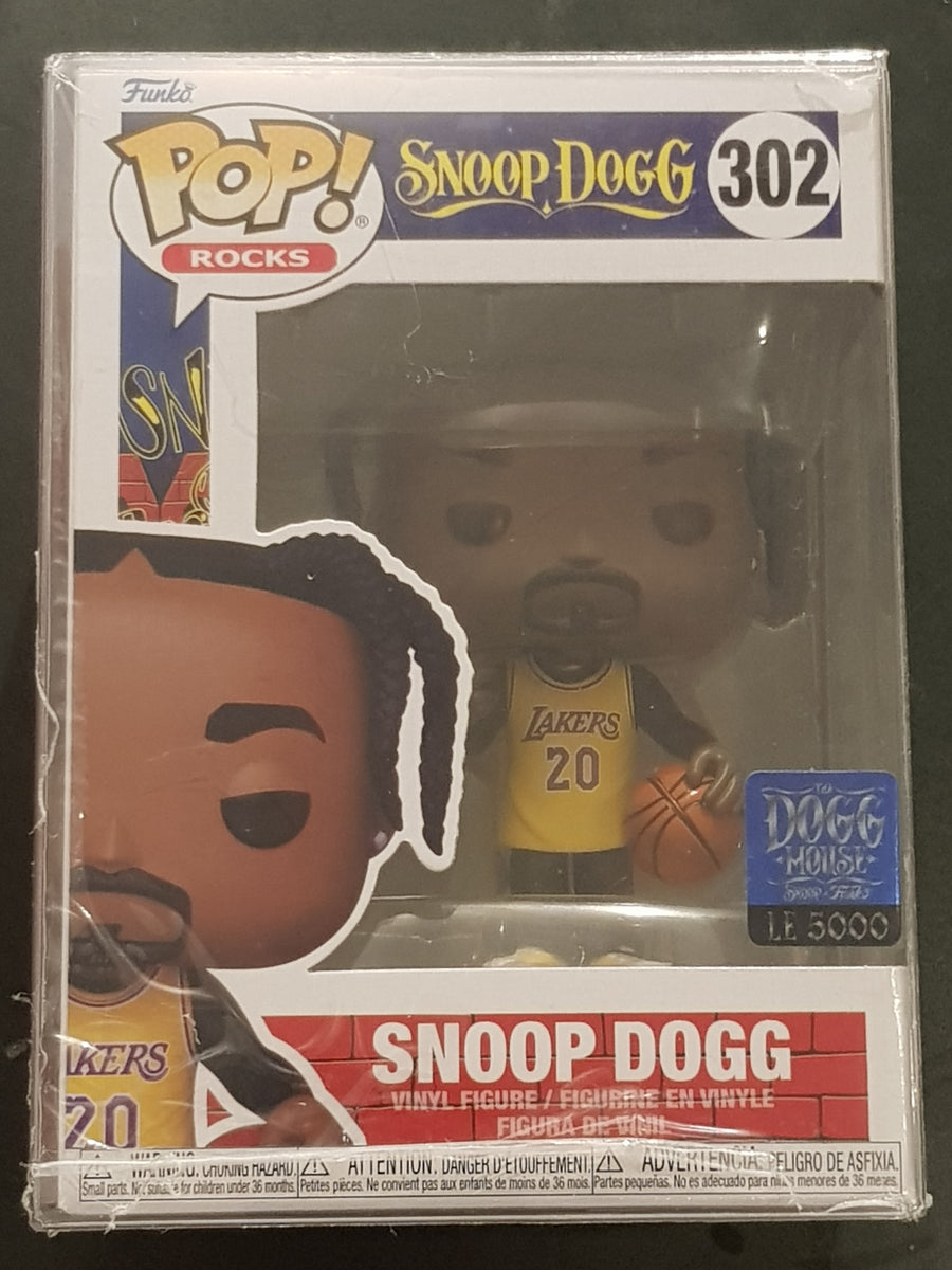 Snoop Dogg Yellow Lakers Jersey #302 Funko Pop purchases Tha Dogg House Exclusive