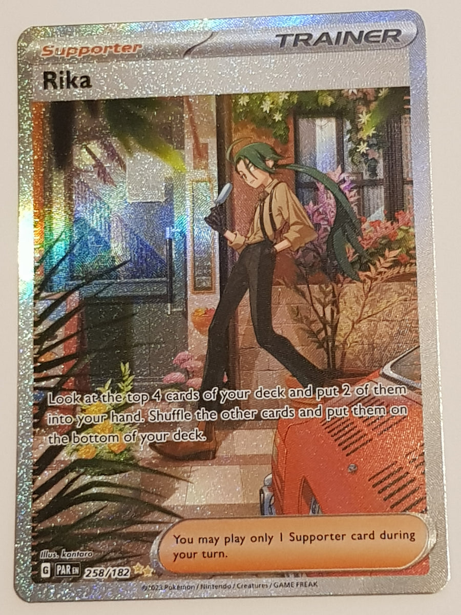 Pokemon Scarlet and Violet Paradox Rift Rika #258/182 Special Illustra –  Rotterdam Comics