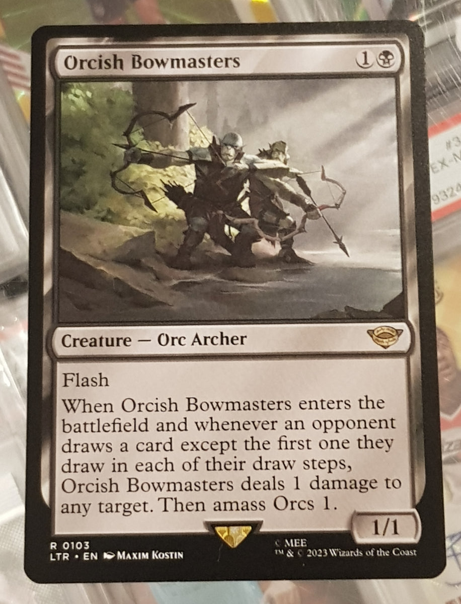 Orcish Bowmasters - マジック：ザ・ギャザリング Orcish Bowmasters - The Lord of the Rings: Tales of Middle-earth