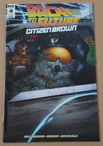 Back to the Future Citizen Brown #4 NM Subscription Variant