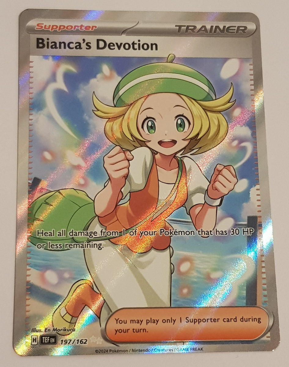 Pokemon Scarlet and Violet Temporal Forces Bianca's Devotion #197/162 –  Rotterdam Comics