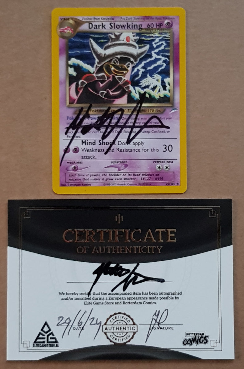 Pokemon Neo Destiny Dark Slowking #20/105 Non-Holo Rare Trading