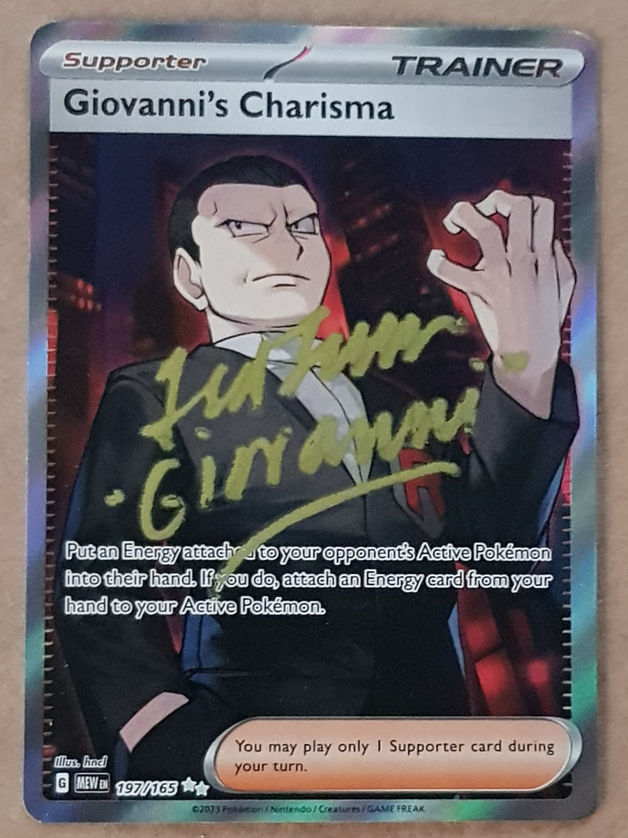 Pokemon Scarlet and Violet Mew 151 Giovanni's Charisma #197/165 Ultra –  Rotterdam Comics