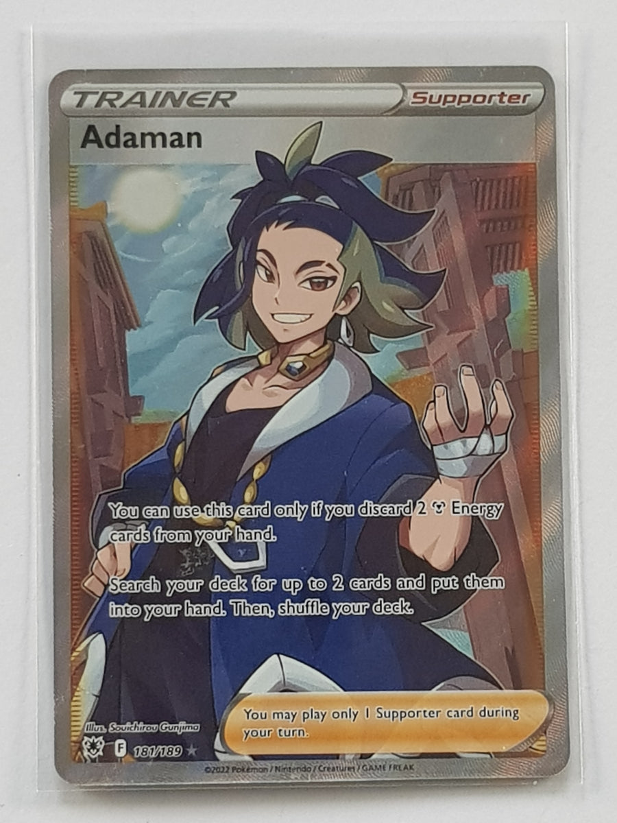 Pokemon Sword and Shield Astral Radiance Adaman #181/189 Ultra Rare Ho –  Rotterdam Comics