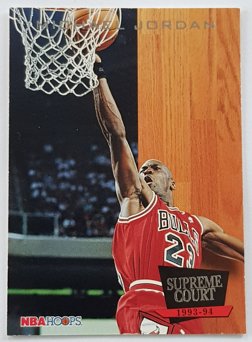 1993-94 NBA Hoops Michael Jordan Supreme Court #SC11 Trading Card 1993-94 NBA Hoops Michael Jordan Supreme Court #SC11 Trading Card