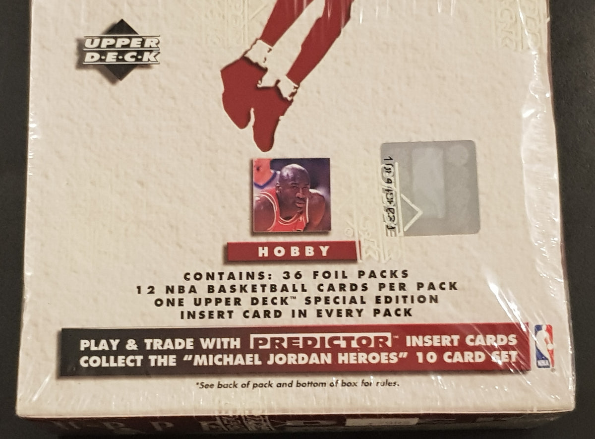 1994-95 Upper Deck NBA Basketball Series One Sealed Trading Card