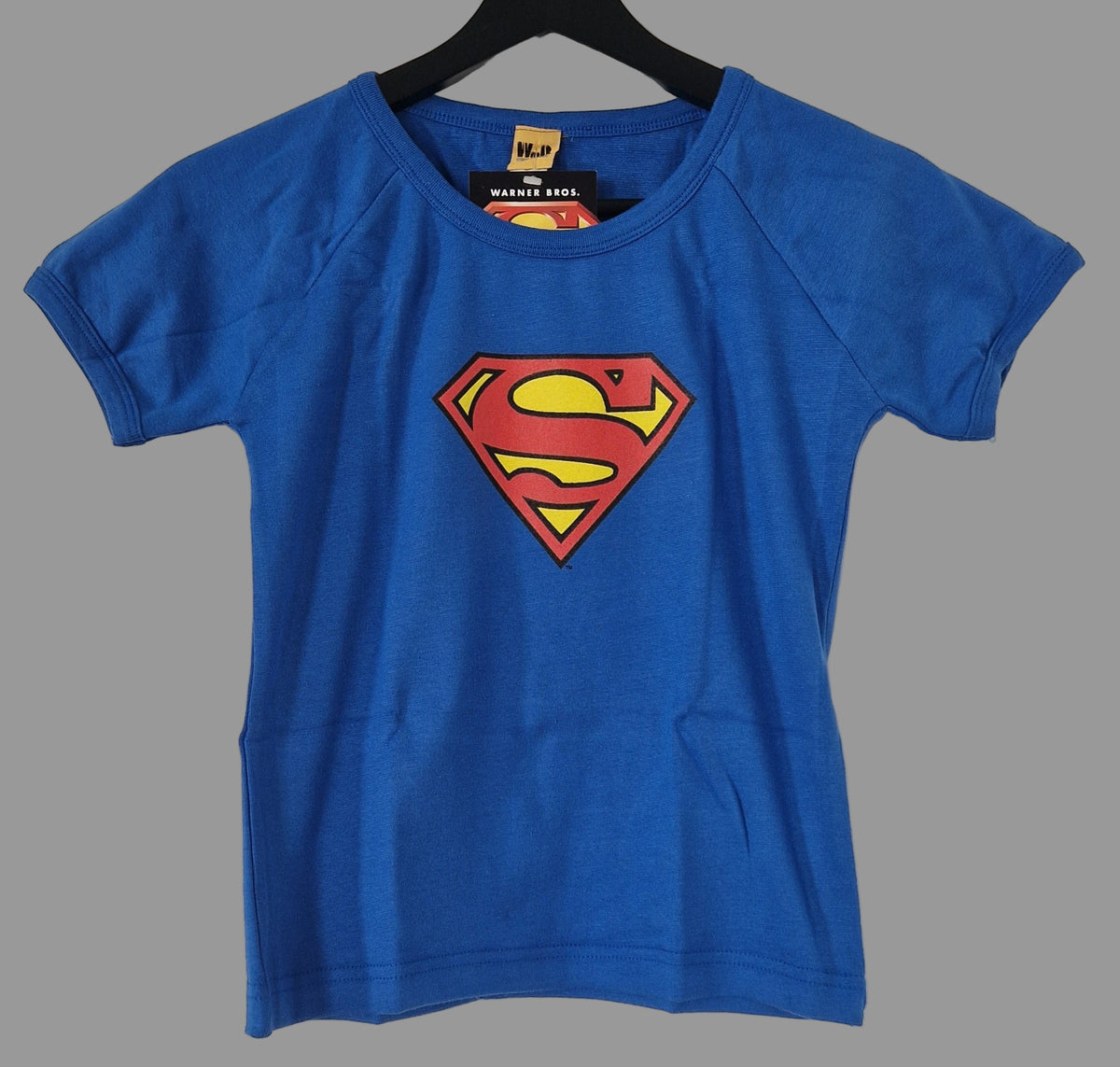 2004 Superman Logo Womens T-Shirt M/L Blue (Vtg) – Rotterdam Comics