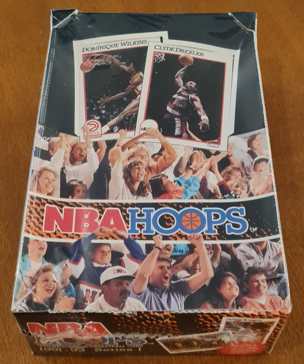 1990-91 NBA Hoops Series One Sealed Trading Card Box – Rotterdam