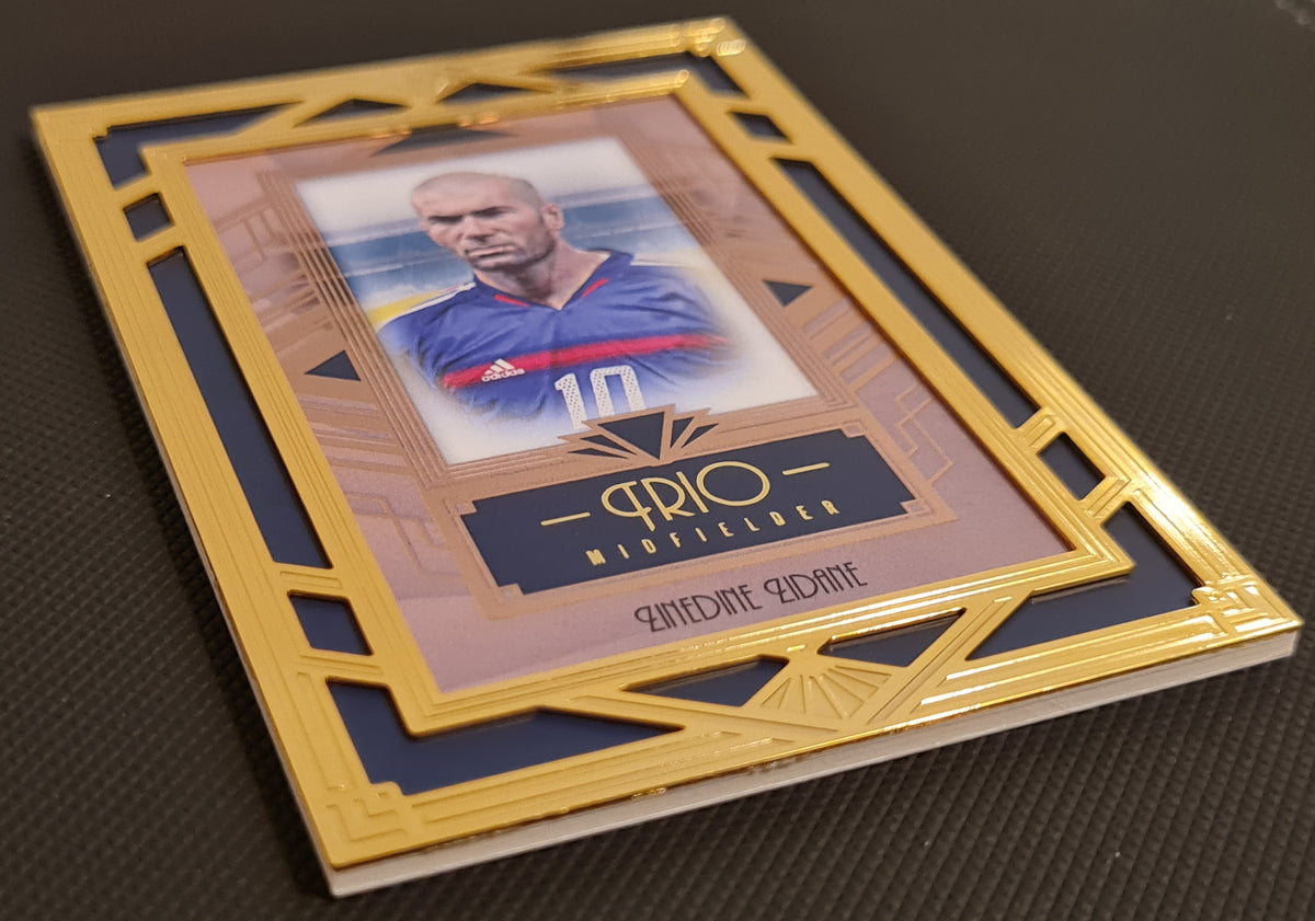 2024 Futera Unique Frio Zinedine Zidane #GTM47 Trading Card