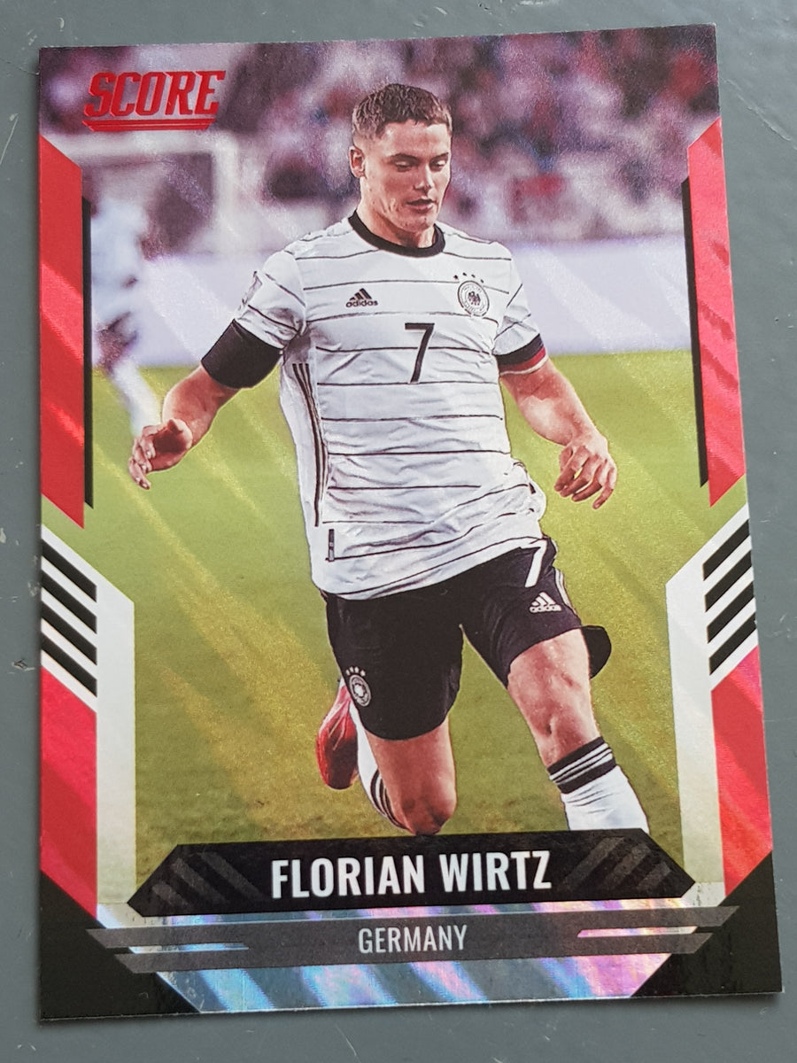 2021-22 Panini Score Fifa Florian Wirtz #36 Red Lava Parallel Trading 