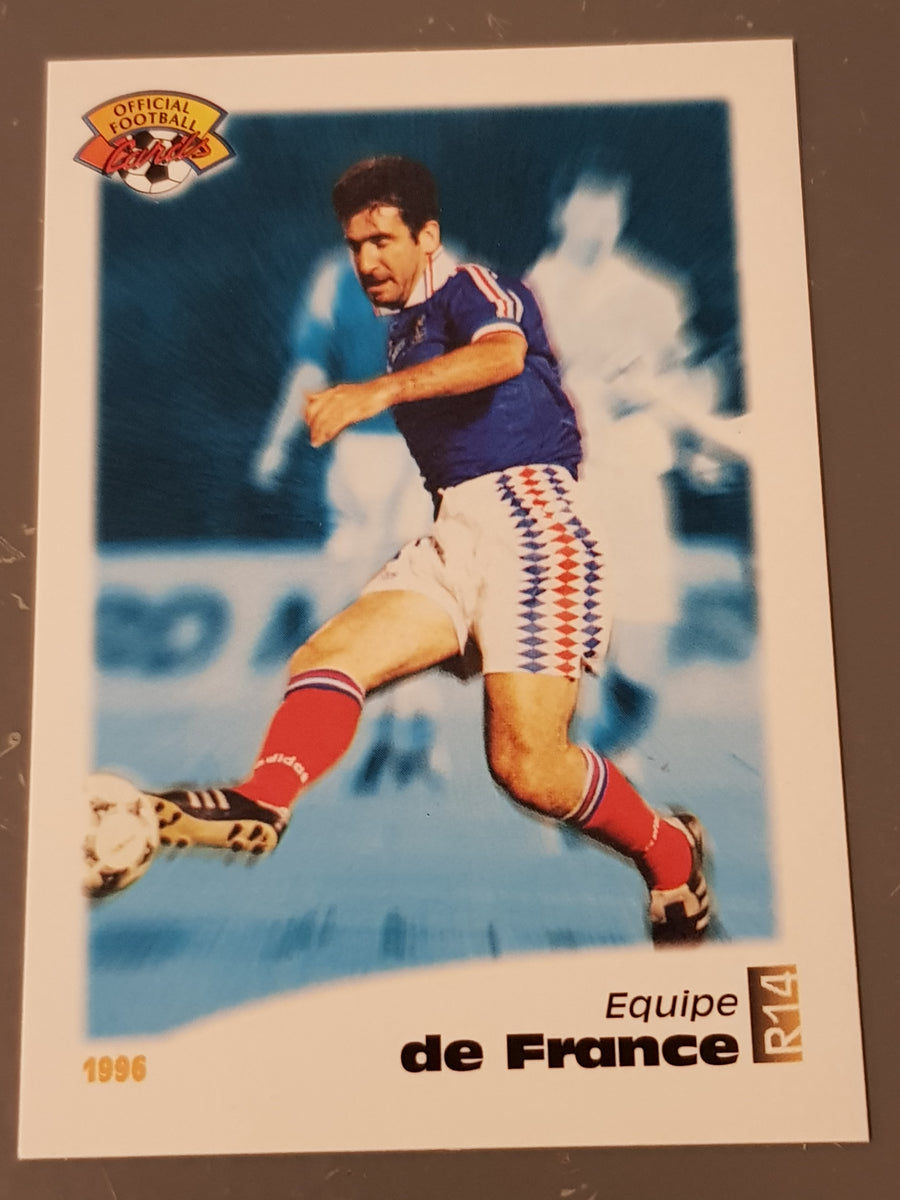 Carte Panini Officielle Eric Cantona France 1996 N°R14 - Édition Rare Et Originale