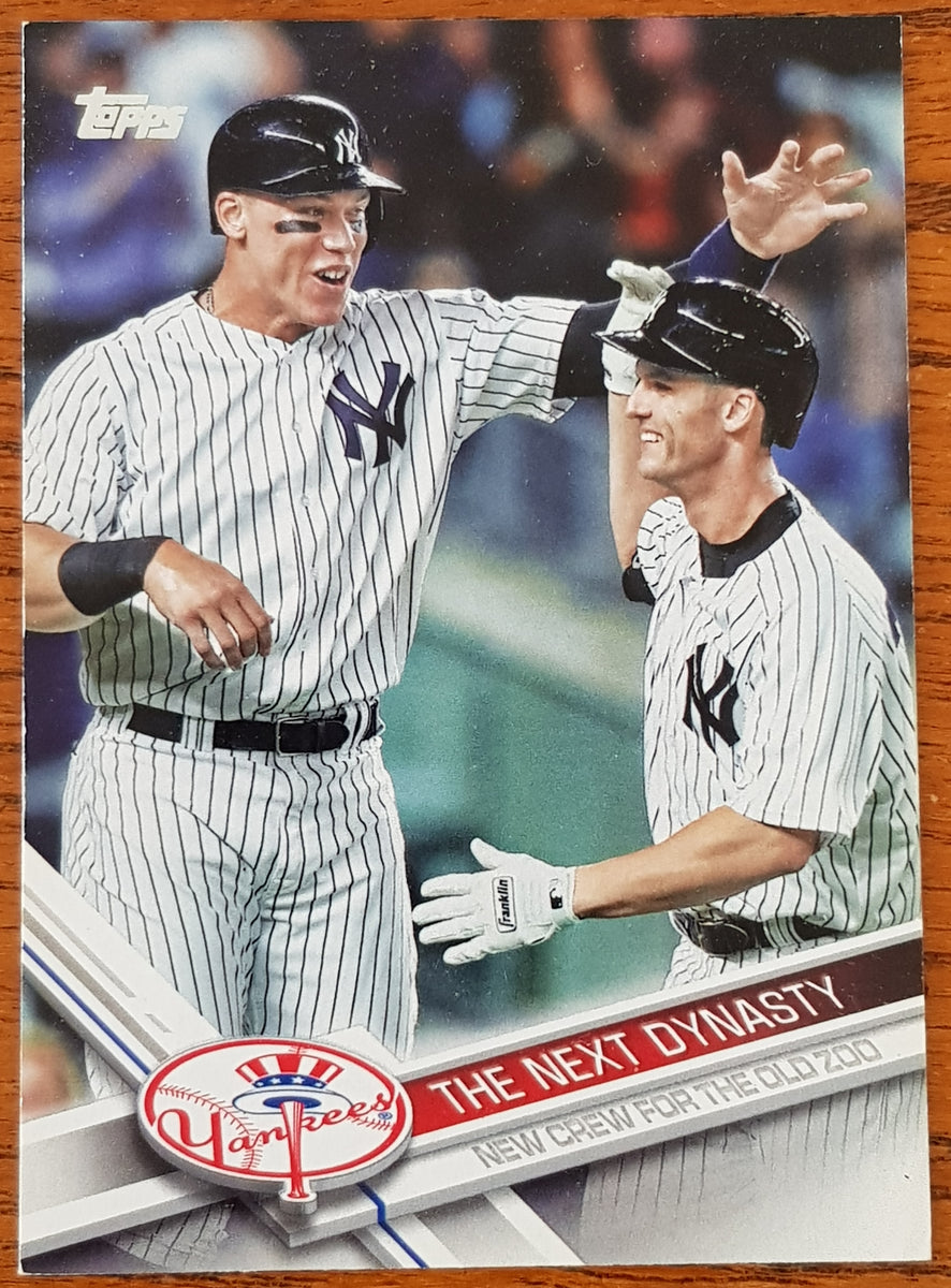 Aaron Judge New York Yankees 2017 Topps Update #US166 Rookie Card