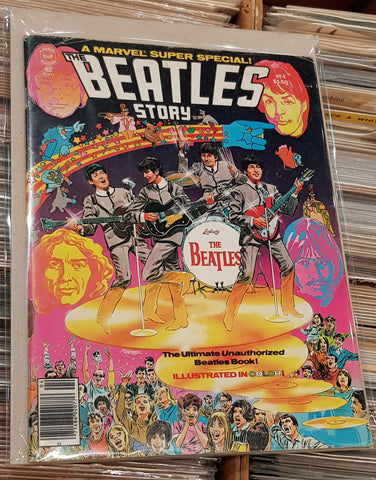 Marvel Comics Super Special #4 The Beatles FN
