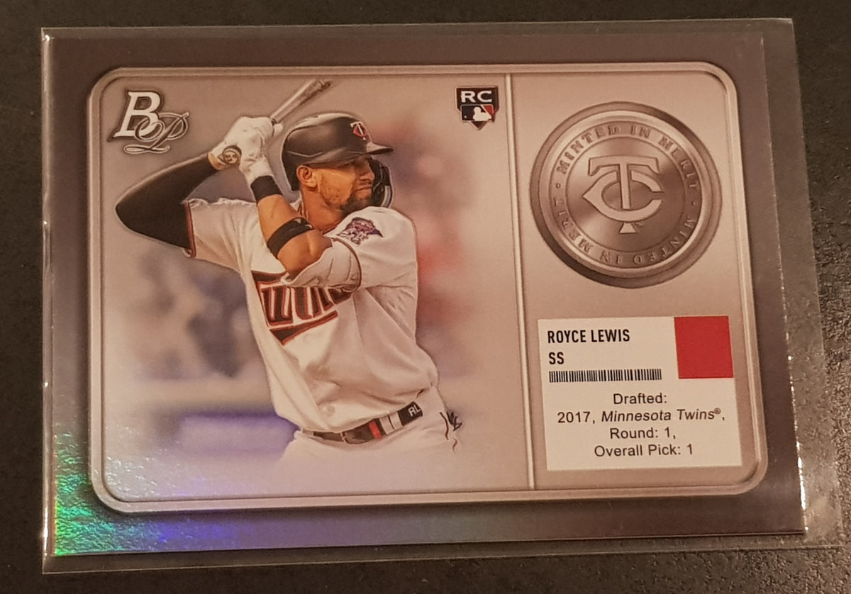 2022 Bowman Platinum Baseball Minted in Merit Royce Lewis #MM