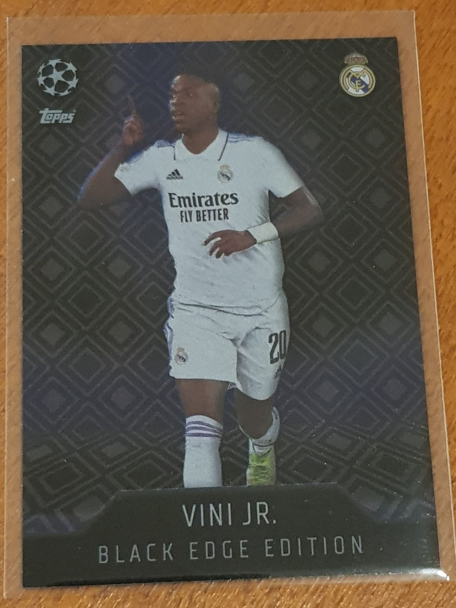 VJR VINICIUS JR. 限定版 ブラック VINI JR. VINICIUS BLACK EDGE EDITION Topps 2022-23 Match Attax