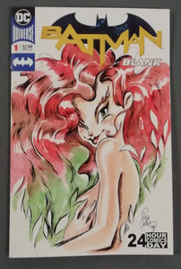 Batman #1 "Poison Ivy" Original Art Cover by Elysa Castro