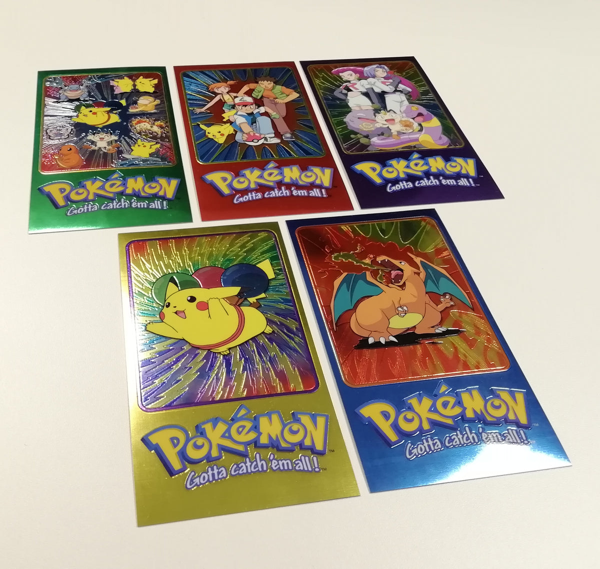 Pokemon Series 2 Topps Chrome Jumbo 5-Card Set NM/MT – Rotterdam Comics