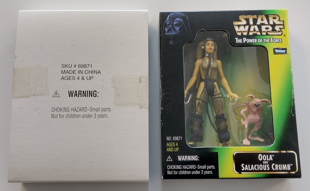 Figura de Oola y Salacious Crumb para enviar por correo de Star