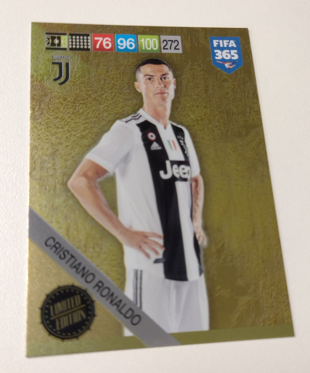 2018 Panini Adrenalyn FIFA 365 Cristiano Ronaldo Limited Edition Tradi –  Rotterdam Comics