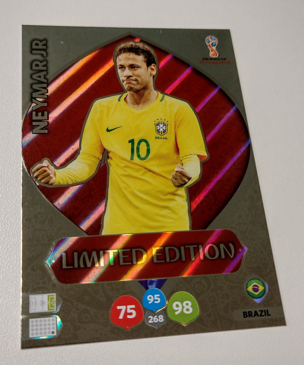Panini Adrenalyn World Cup Russia 2018 Neymar Jr. Limited Edition Trad Rotterdam Comics Panini Adrenalyn World Cup Russia 2018 Neymar Jr. Limited Edition Trad Rotterdam Comics