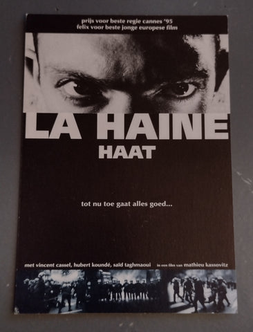 La Haine Promotional Postcard