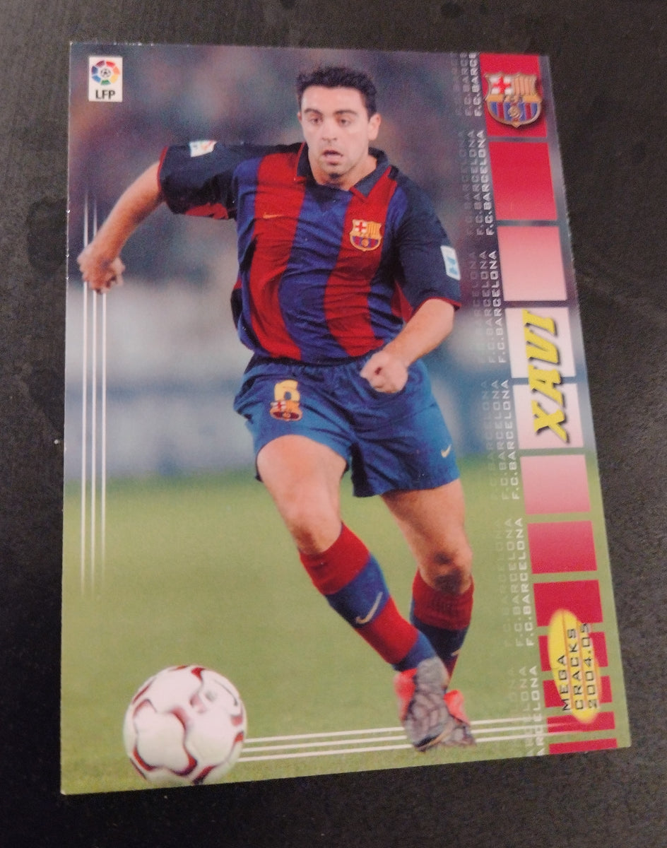 2004-05 Panini Mega Cracks La Liga Xavi Hernandez #66 Trading Card