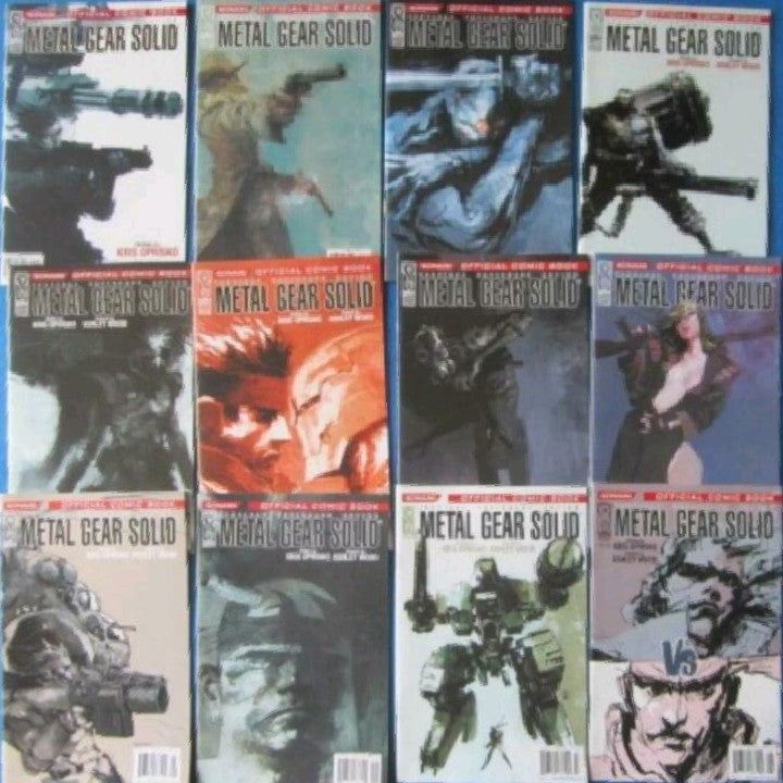 Metal Gear Solid #1-12 VF/NM Complete Set – Rotterdam Comics