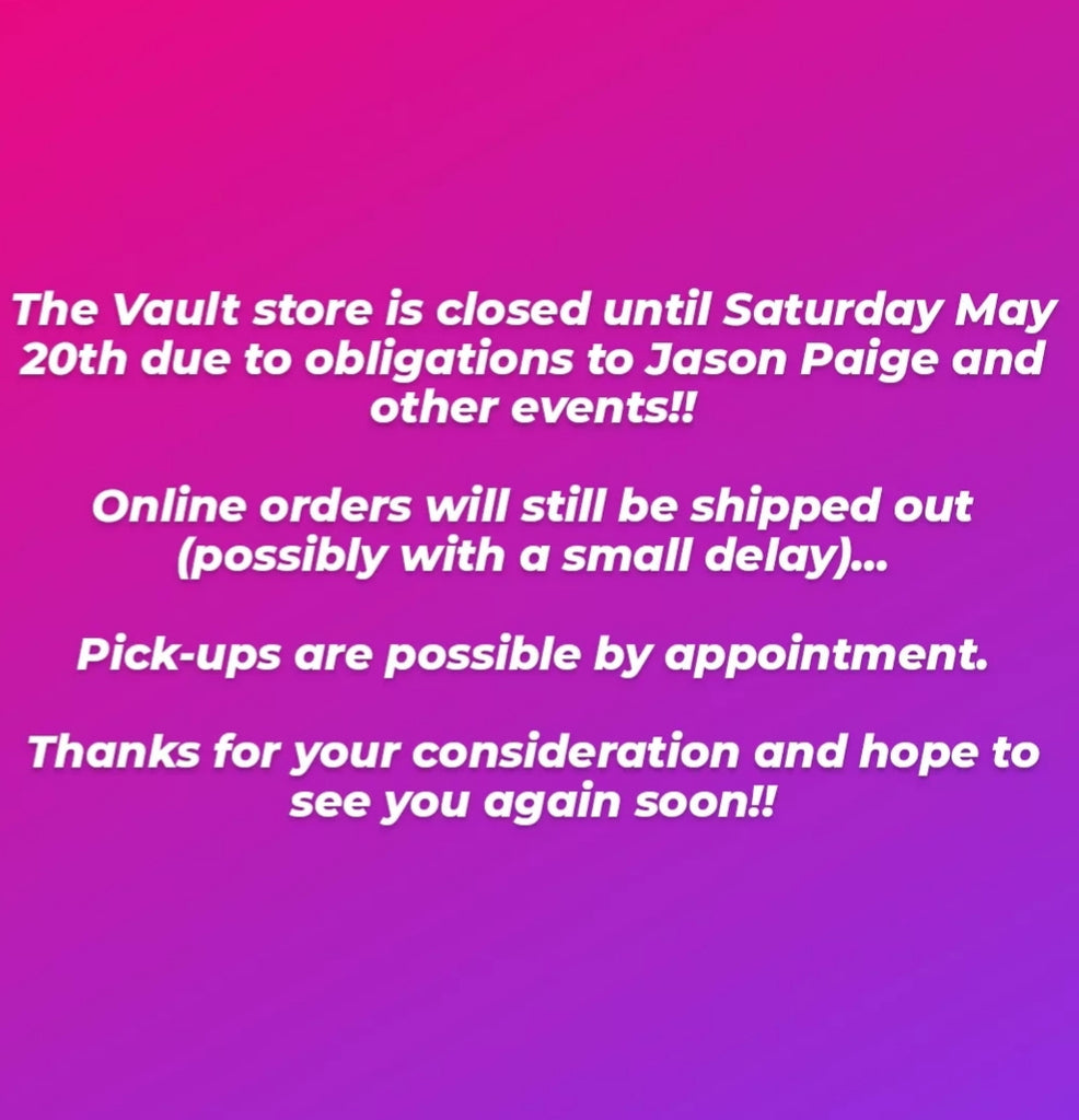 The Jason Paige European Store Tour! April 19-30 [2023] - Store Closed Until May 20th!