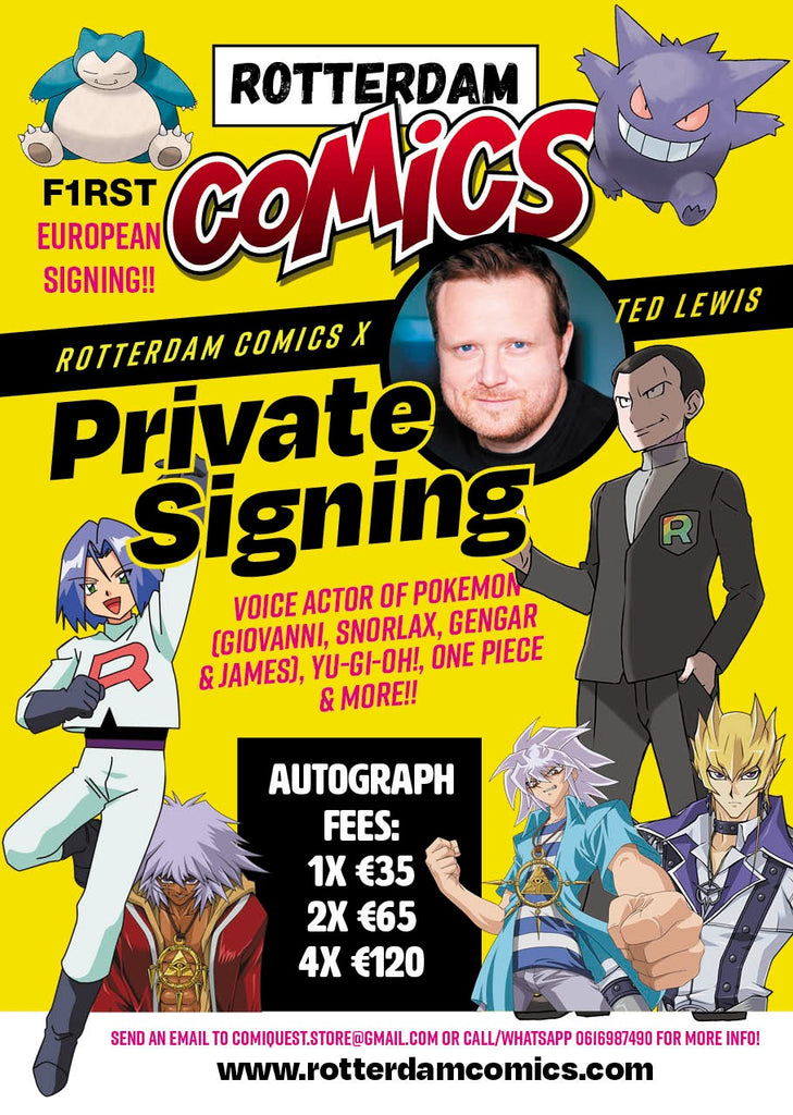 Ted Lewis Private Signing!! (Read)