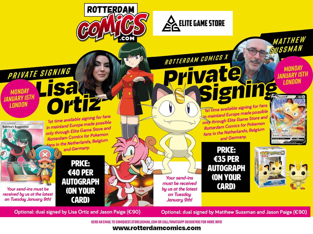 Private Signing - Veronica Taylor, Lisa Ortiz, Jason Paige and Matthew Sussman!!
