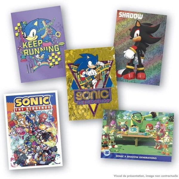 2024 Panini Sonic the Hedgehog Gotta Go Fast! Trading Card Collection Sealed Box (18 Packs)