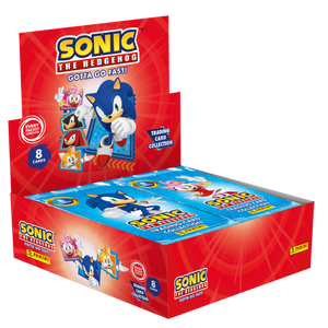 2024 Panini Sonic the Hedgehog Gotta Go Fast! Trading Card Collection Sealed Box (18 Packs)