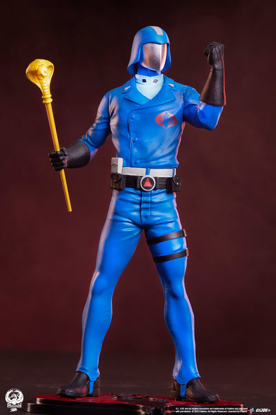 G.I. Joe Cobra Commander 1:8 Vinyl Statue