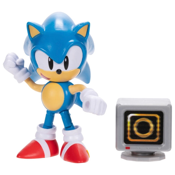 Sonic the Hedgehog Classic Sonic (with Ring item Box) Action Figure