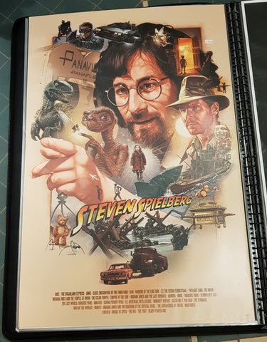 Steven Spielberg - Ruiz Burgos Limited Edition Screen Print