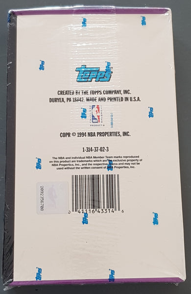 1993-94 Topps Stadium Club NBA Basketball Series 2 Sealed Trading Card Box