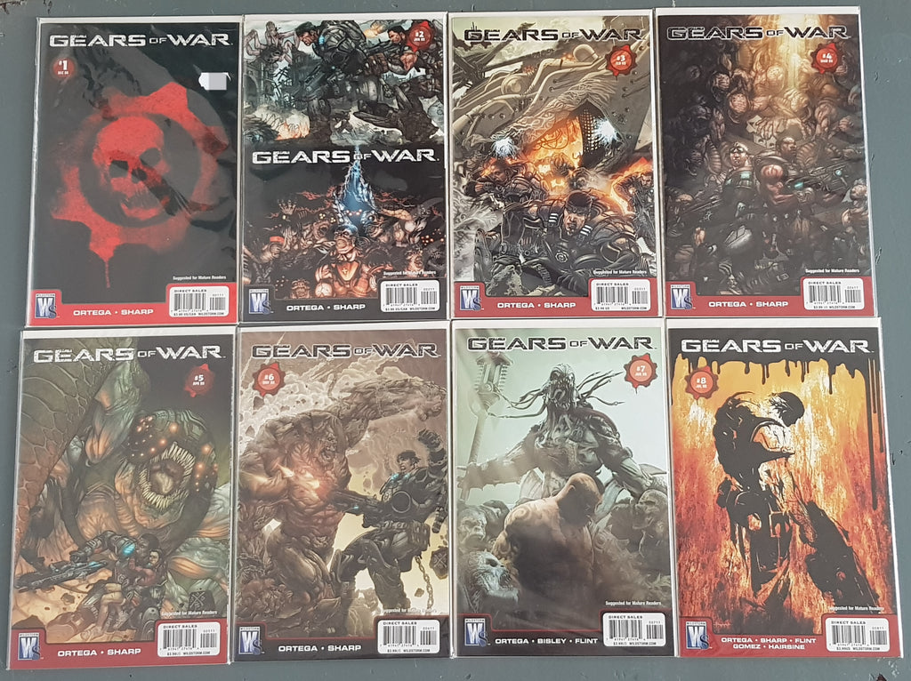 gears of war bücher Gears of War #1-24 NM Complete Set – Rotterdam Comics