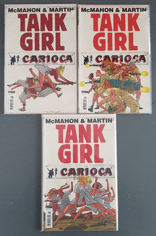 Tank Girl Carioca #1-3 NM Complete Set