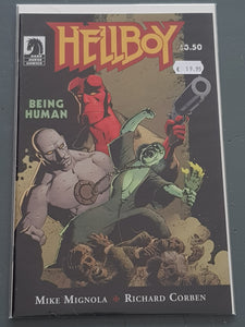Hellboy Being Human #1 NM-