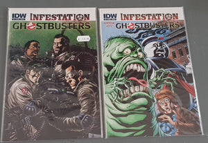 Infestation 2 Ghostbusters #1-2 NM-/NM Complete Set