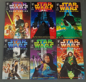 Star Wars Dark Empire #1-6 VF/NM Complete Set