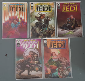 Star Wars Tales of the Jedi #1-5 NM- Complete Set