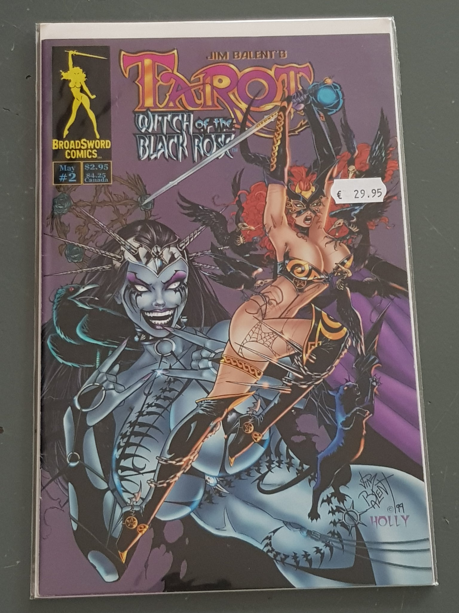 Tarot Witch of the Black Rose #2 VF+