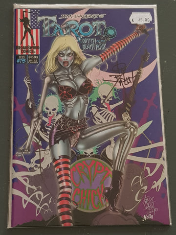 Tarot Witch of the Black Rose #15 NM- (Cvr B) Limited  Edition Signed Variant