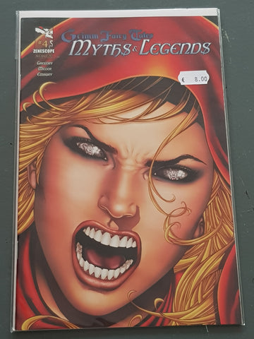 Grimm Fairy Tales Myths and Legends #4 NM Al Rio Variant