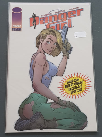 Danger Girl Preview NM Variant Cover