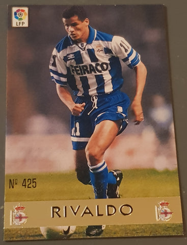1997-98 Mundicromo Las Fichas de La Liga Rivaldo #435 Trading Card