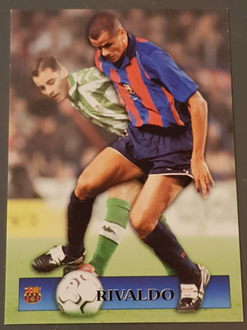 2001 Mundicromo Top Liga Rivaldo #158 Trading Card